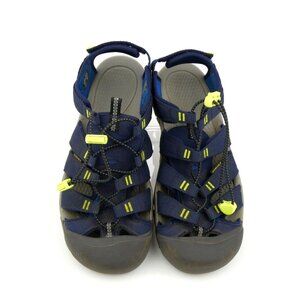 Keen‎ Newport Waterproof Hiking Sandals Navy/Yellow Size 6